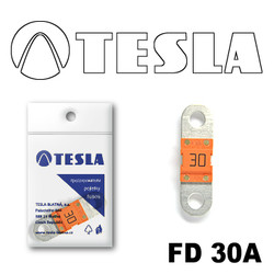 Предохранители Tesla Предохранитель MIDI 30A | Артикул FD30A