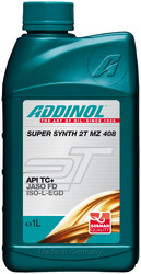 Моторное масло Addinol Super Synth 2T MZ 408, 1л Синтетическое