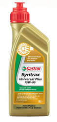 Трансмиссионные масла и жидкости ГУР: Castrol Трансмиссионное масло Syntrax Universal Plus 75W-90, 1 л МКПП, мосты, редукторы, Синтетическое | Артикул 154FB4